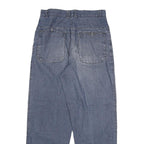 PERK PARIS Womens Jeans Blue Relaxed Straight Denim Medium W28 L29 Casual