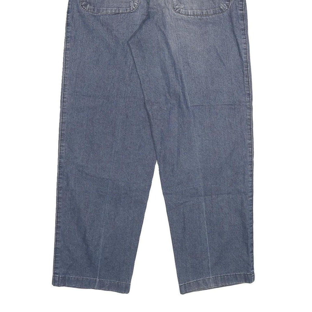 PERK PARIS Womens Jeans Blue Relaxed Straight Denim Medium W28 L29 Casual