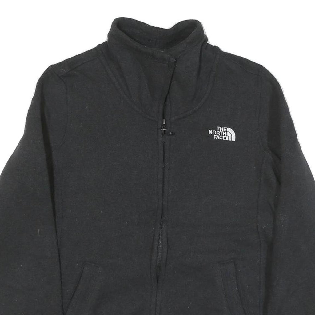 THE NORTH FACE Womens Black Classic Jacket M Polyester Blend Zip Outdoor Casual