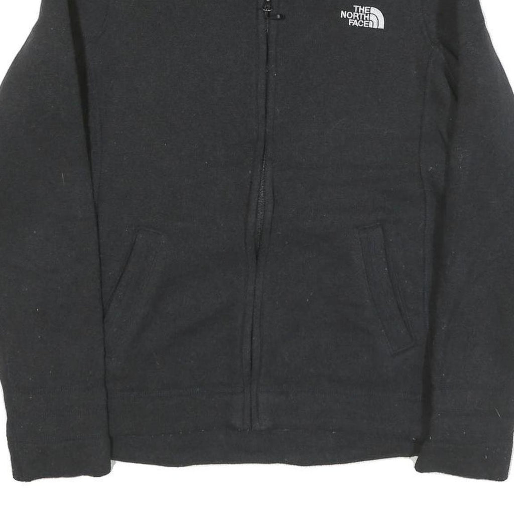 THE NORTH FACE Womens Black Classic Jacket M Polyester Blend Zip Outdoor Casual