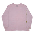 CARHARTT Womens Pink Long Sleeve Crew Neck Graphic T-Shirt 2XL Cotton Blend