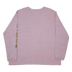 CARHARTT Womens Pink Long Sleeve Crew Neck Graphic T-Shirt 2XL Cotton Blend