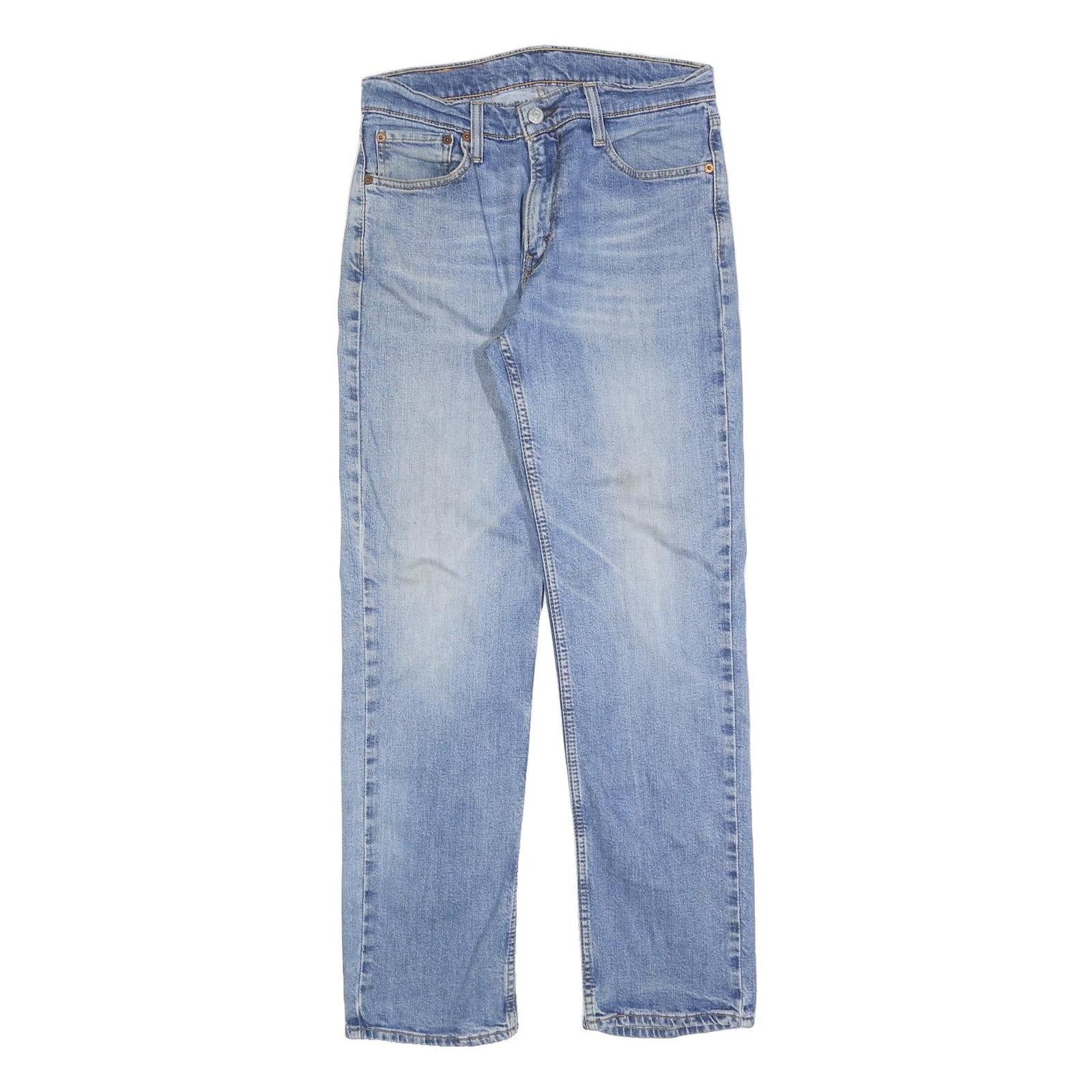 LEVI'S 541 Mens Jeans Blue Regular Straight Denim Medium W30 L29 Classic Fit