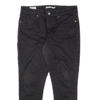 LEVI'S 310 Shaping BIG E Womens Jeans Black Slim Skinny W30 L26