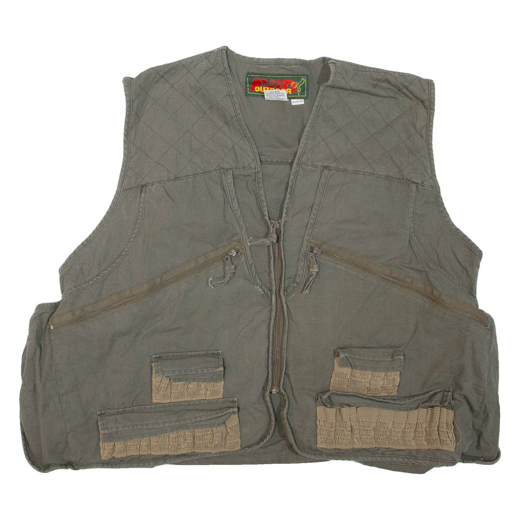 Mens Gilet Green XL