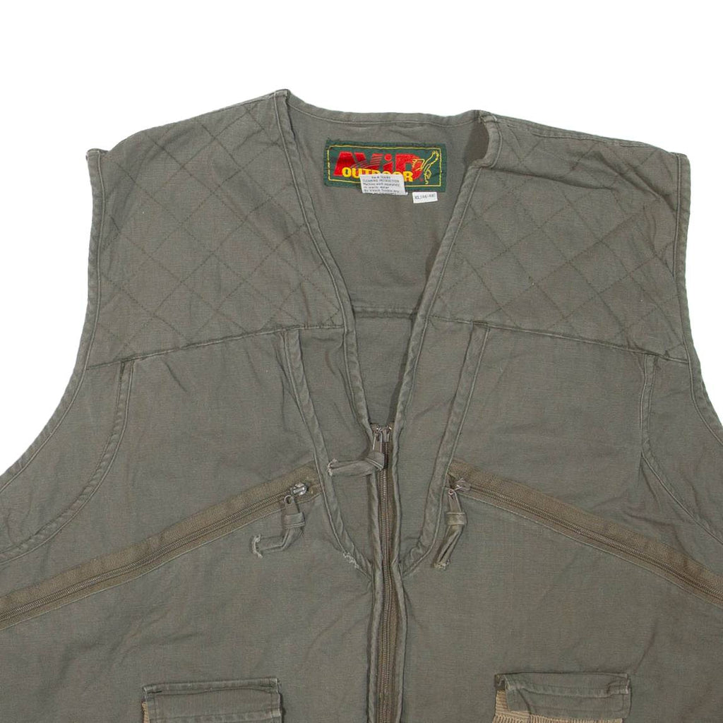 Mens Gilet Green XL