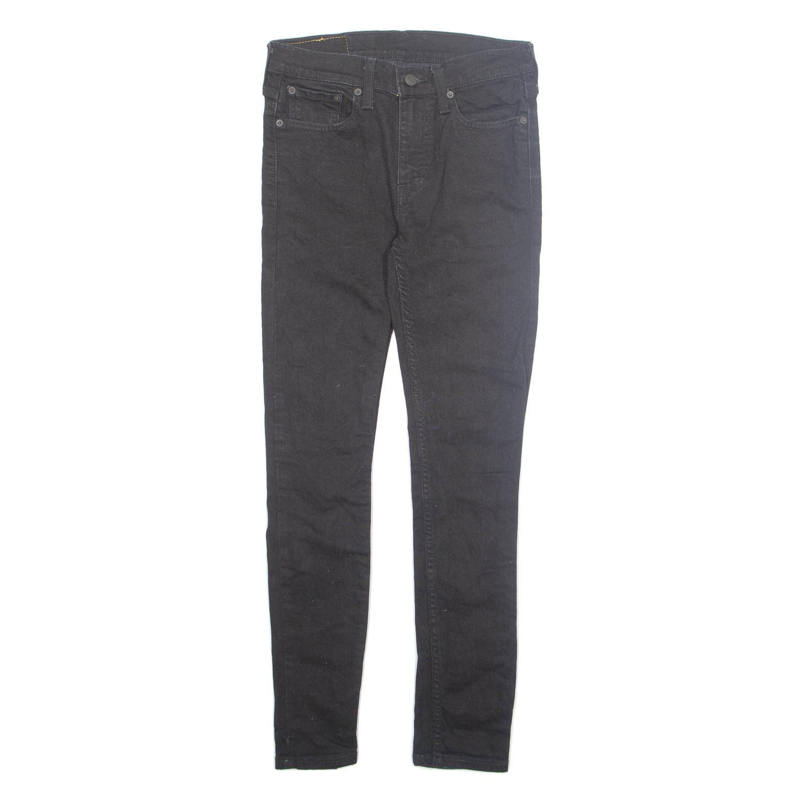 LEVI'S 519 Jeans Womens Black Slim Skinny W29 L29