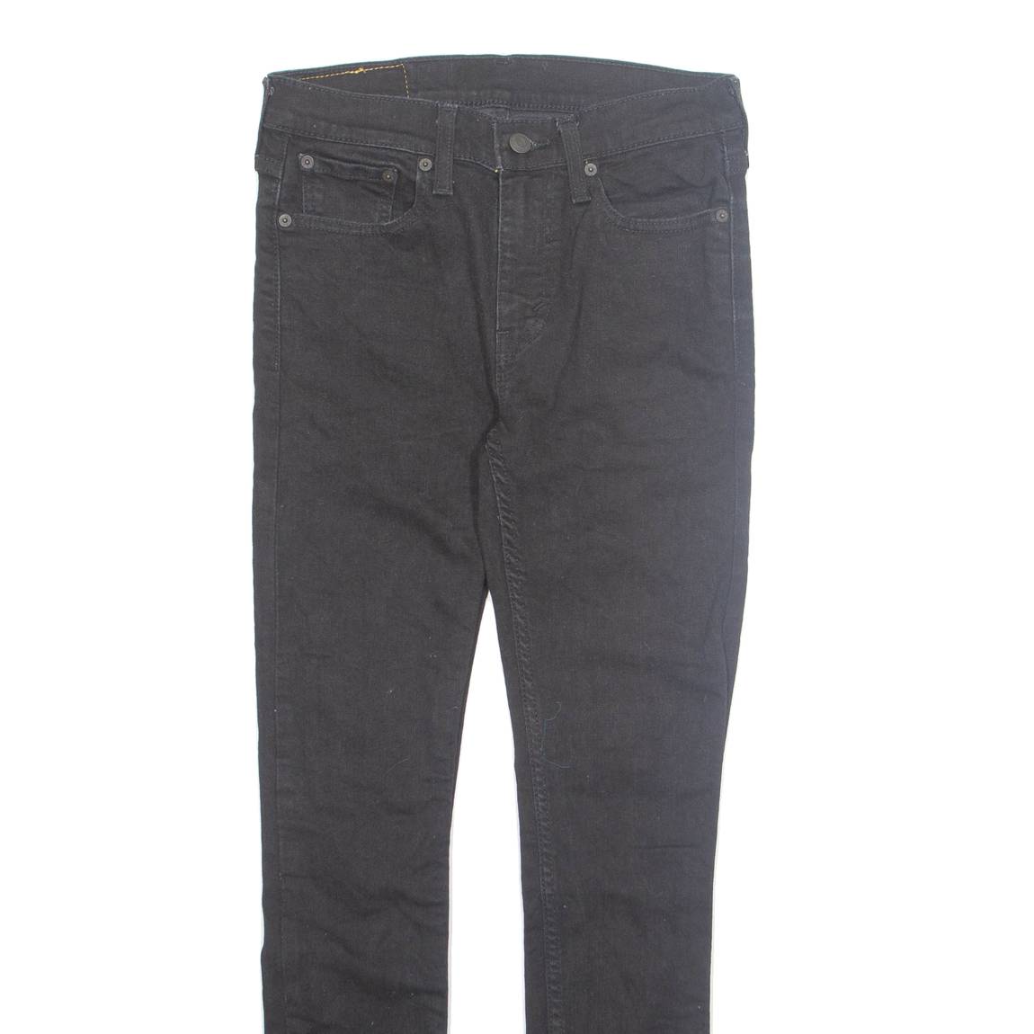 LEVI'S 519 Jeans Womens Black Slim Skinny W29 L29