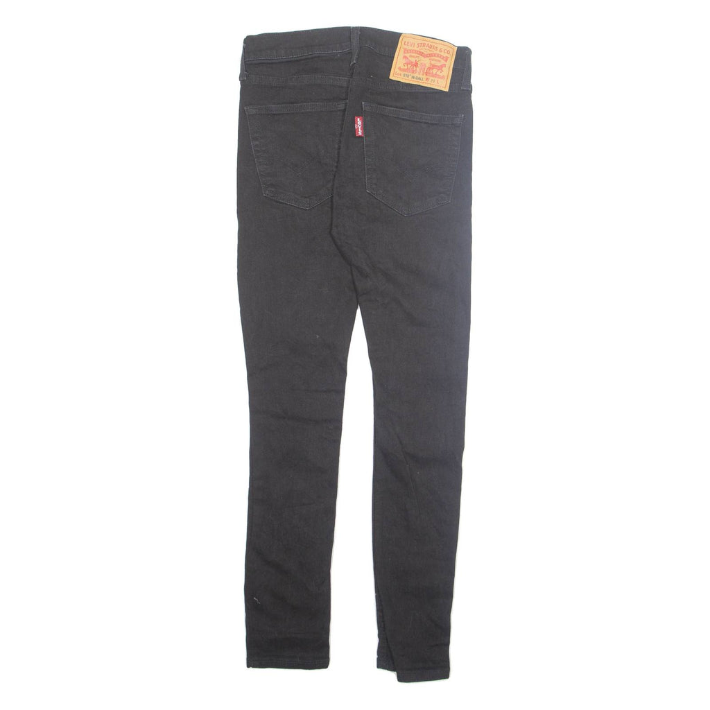 LEVI'S 519 Jeans Womens Black Slim Skinny W29 L29