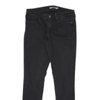 LEVI'S 711 Womens Slim Black Denim Jeans Cotton Blend Zip W29 L27 Skinny Fit