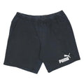 PUMA Mens Black Casual Shorts 3XL W36 Cotton Blend Sports Logo