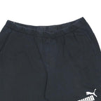 PUMA Mens Black Casual Shorts 3XL W36 Cotton Blend Sports Logo