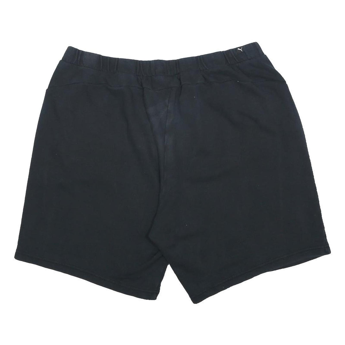 PUMA Mens Black Casual Shorts 3XL W36 Cotton Blend Sports Logo