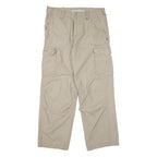 BLESSING Cargo Mens Trousers Grey Relaxed Tapered W30 L28