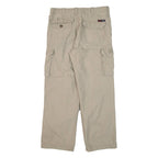 BLESSING Cargo Mens Trousers Grey Relaxed Tapered W30 L28