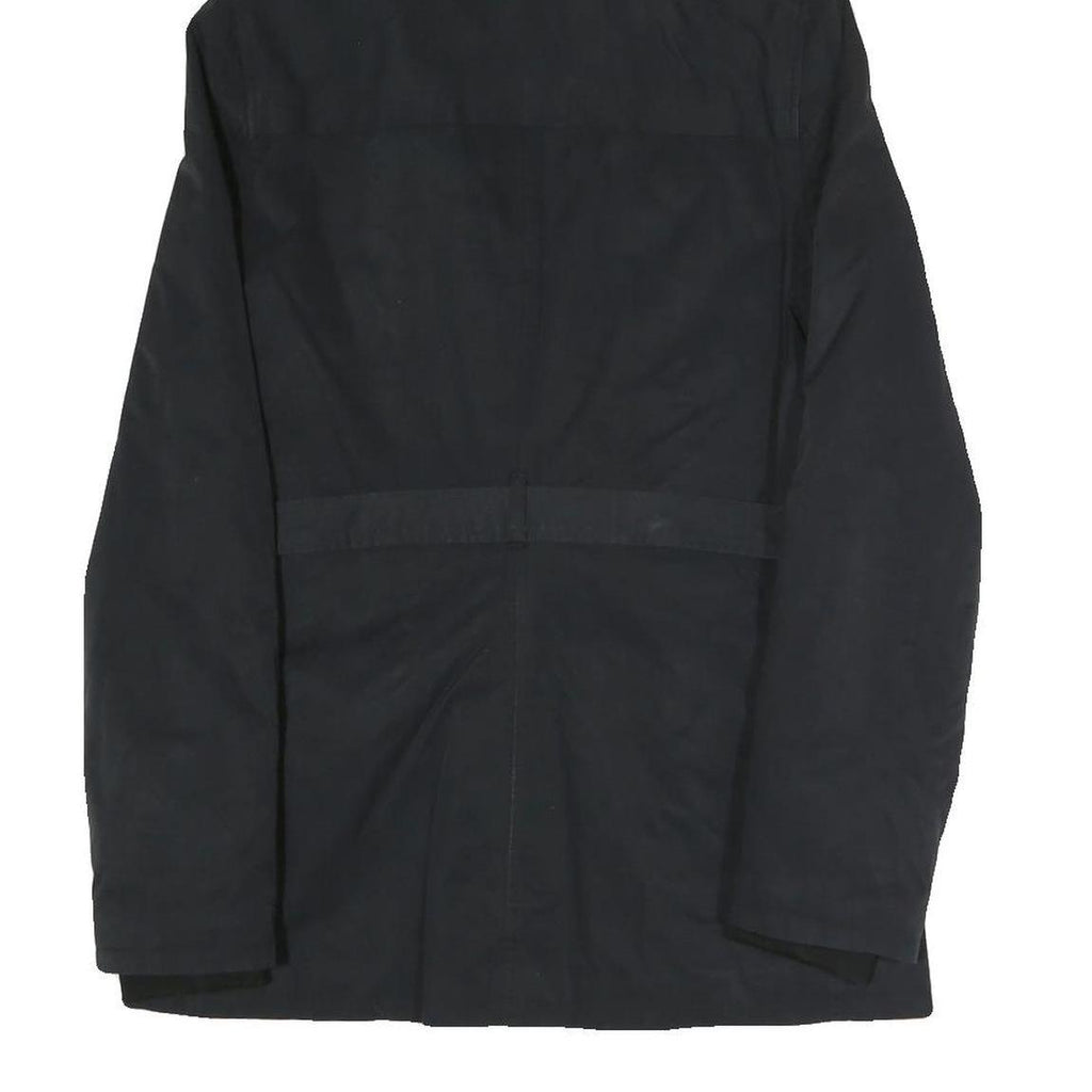 VICTORINOX Womens Black Jacket S Polyester Blend Zip Hooded Classic Fit Stylish