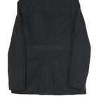 VICTORINOX Womens Black Jacket S Polyester Blend Zip Hooded Classic Fit Stylish