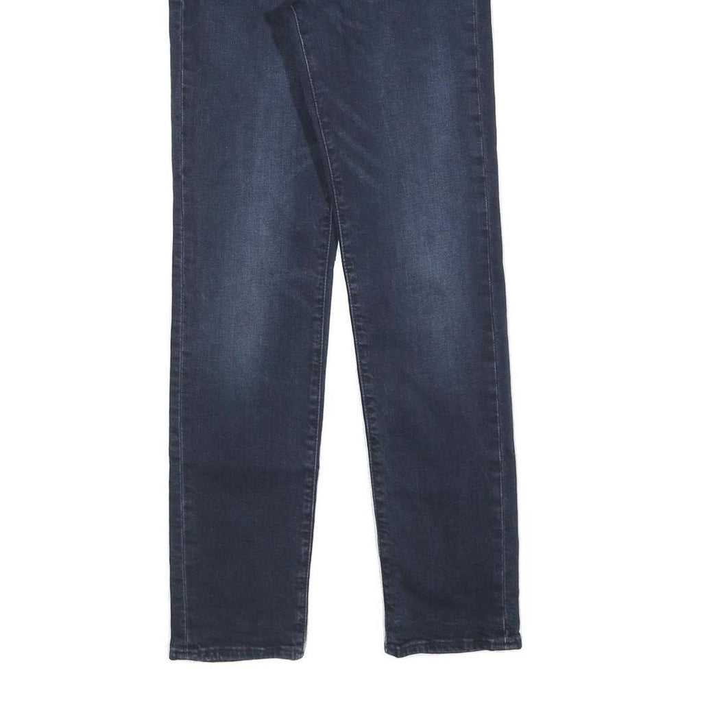 LEVI'S 511 BIG E Mens Slim Jeans Denim Dark W28 L32 Classic Zip Cotton Blend