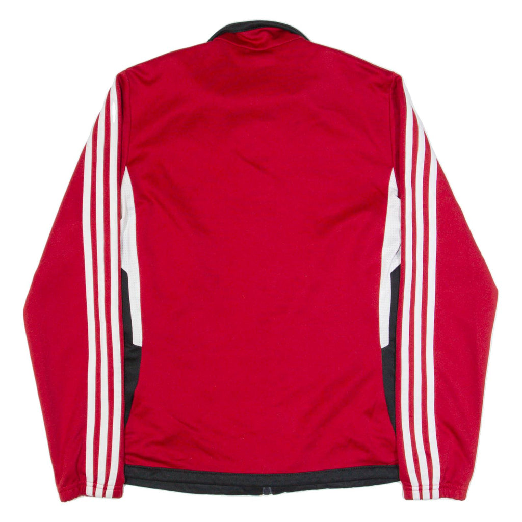 ADIDAS Womens Track Jacket Red S