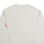 JERZEES Mens Grey Stout Elementary Dragon Graphic Crew Neck L Sweatshirt