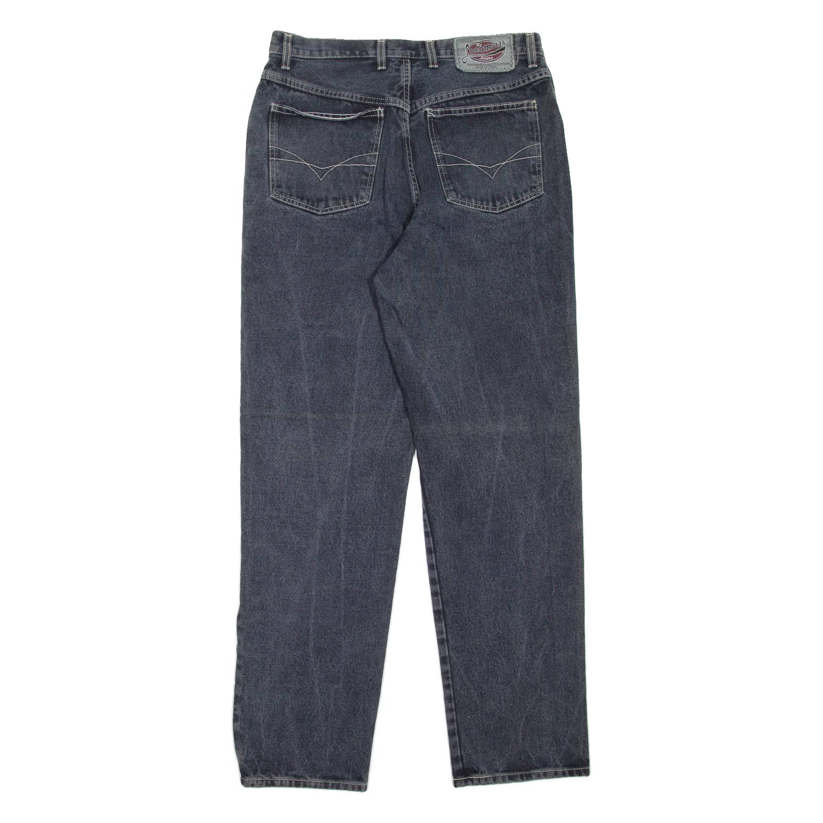 LOCOMOTIV Mens Jeans Blue Regular Tapered W32 L31