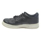 NIKE Air Force 1 Womens Black Leather Trainers UK 5.5 Classic Comfort Streetwear
