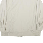 RAVENS Womens Cream Jacket UK 18 Polyester Blend Zip Plain Classic Fit