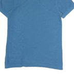 TOMMY HILFIGER Mens Blue Short Sleeve Polo Shirt M Classic Cotton Casual