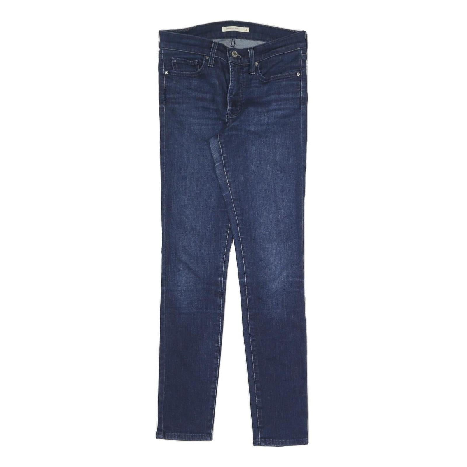 LEVI'S Womens Jeans Blue Slim Skinny Denim Medium W27 L29 Classic Stretch