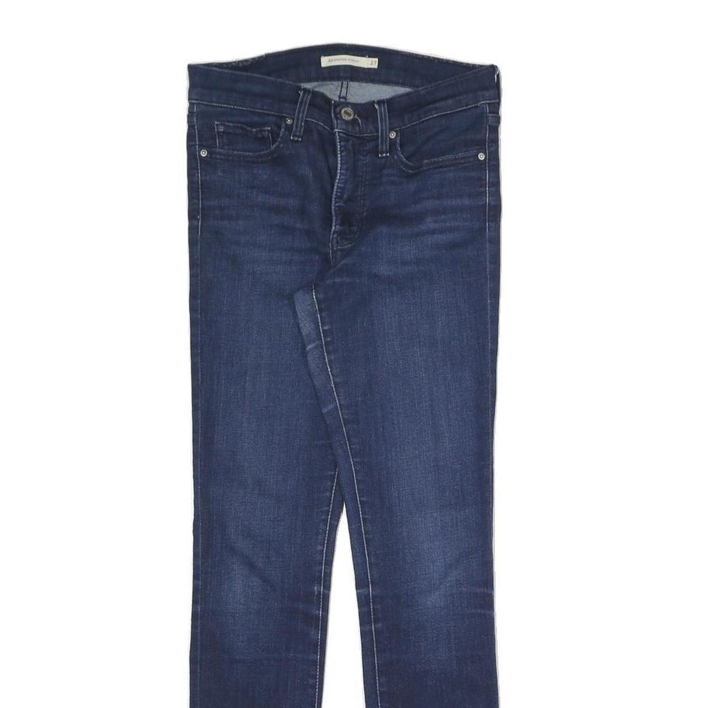 LEVI'S Womens Jeans Blue Slim Skinny Denim Medium W27 L29 Classic Stretch