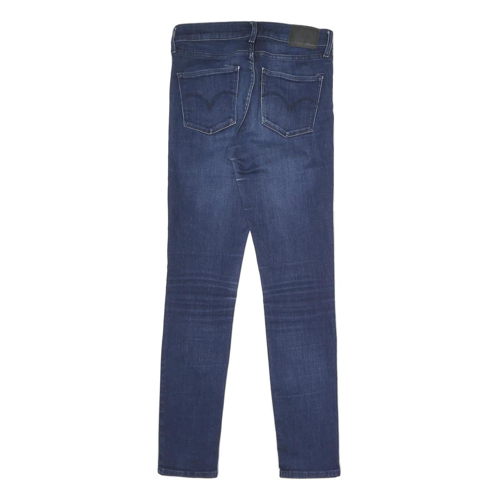 LEVI'S Womens Jeans Blue Slim Skinny Denim Medium W27 L29 Classic Stretch