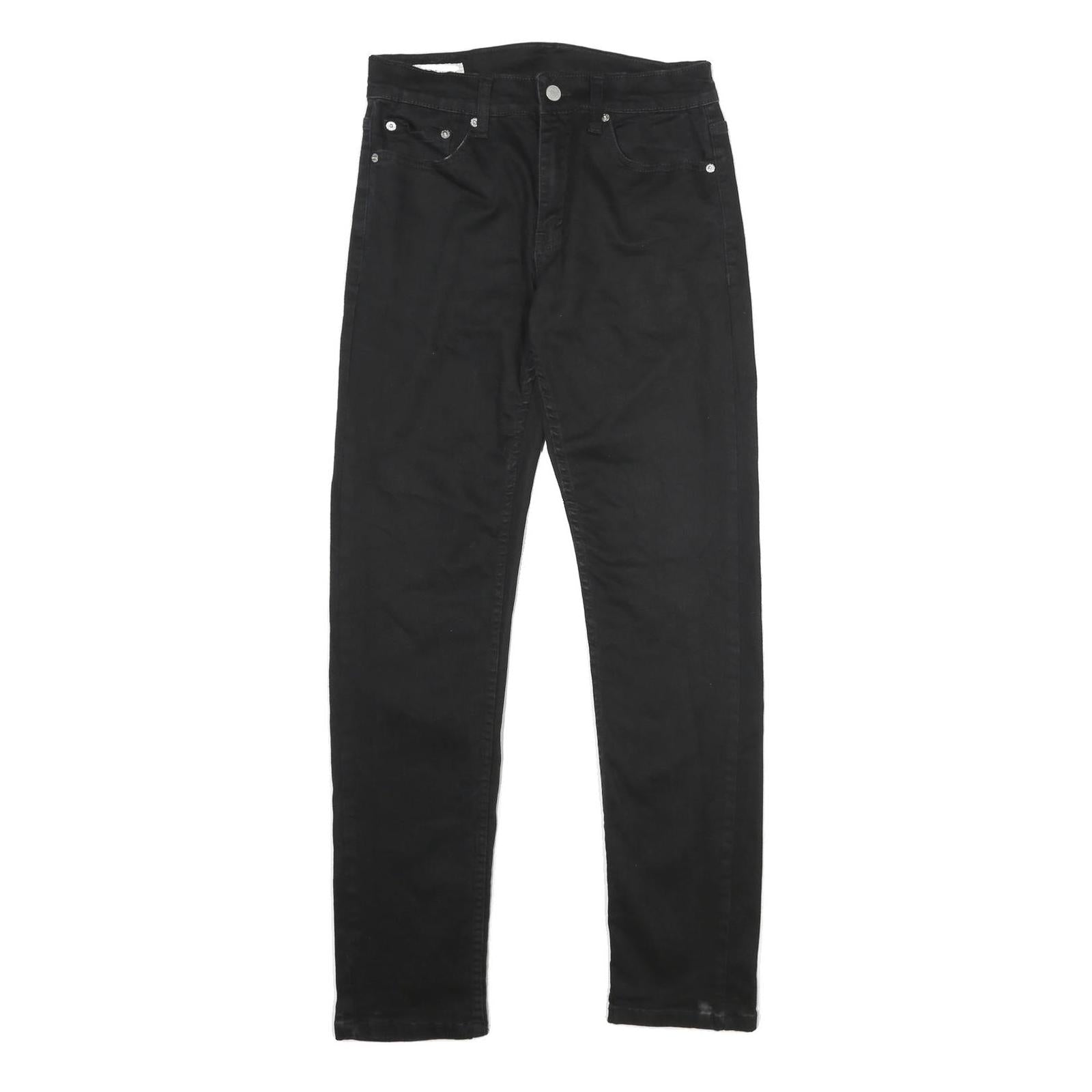 LEVI'S 511 Slim Mens Jeans Black Slim Skinny Denim W29 L32 Stretch Cotton Blend