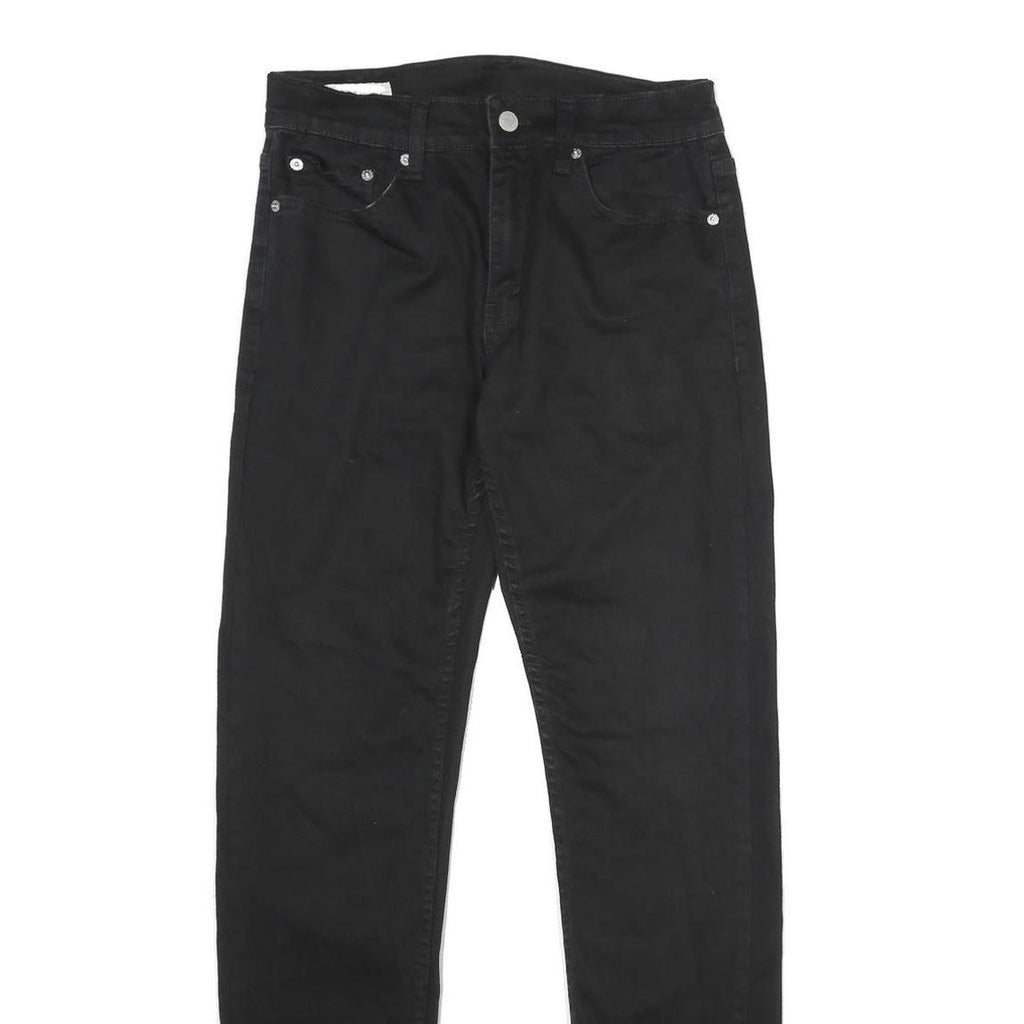 LEVI'S 511 Slim Mens Jeans Black Slim Skinny Denim W29 L32 Stretch Cotton Blend