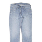 LEVI'S 511 Mens Slim Light Blue Denim Jeans Cotton Blend Zip W31 L32 Stylish