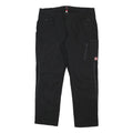 ENGELBERT STRAUSS Womens Black Regular Fit Cargo Trousers W40 L31 Workwear Zip