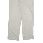 CARHARTT Mens Relaxed Straight Beige Denim Light W32 L32 Workwear Pants