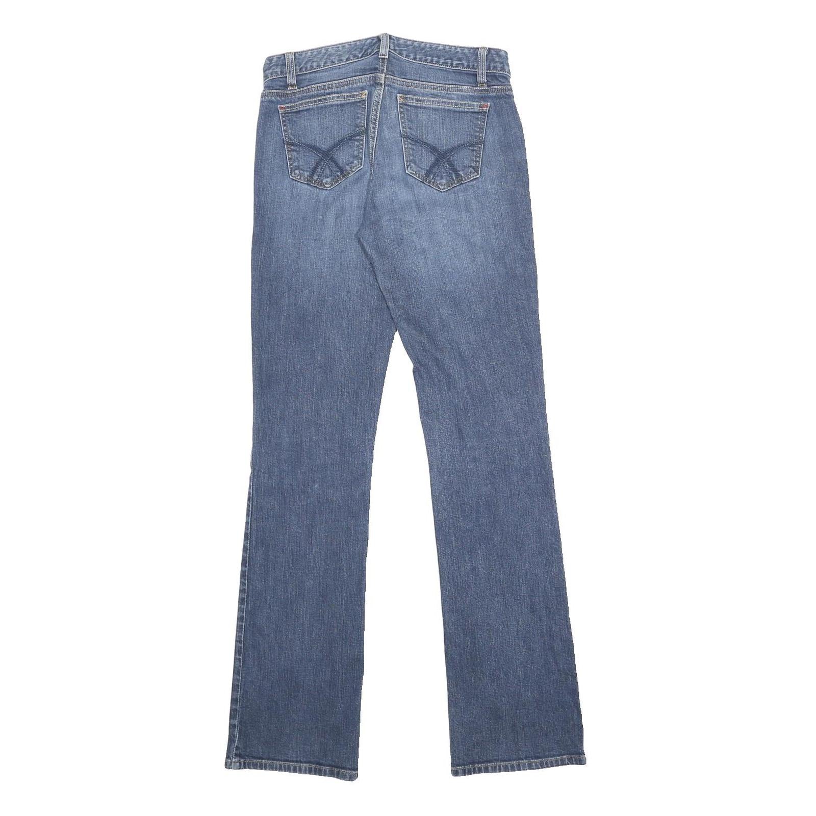 TOMMY HILFIGER Womens Blue Classic Bootcut Denim Medium Wash W28 L33 Stylish