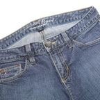 TOMMY HILFIGER Womens Blue Classic Bootcut Denim Medium Wash W28 L33 Stylish