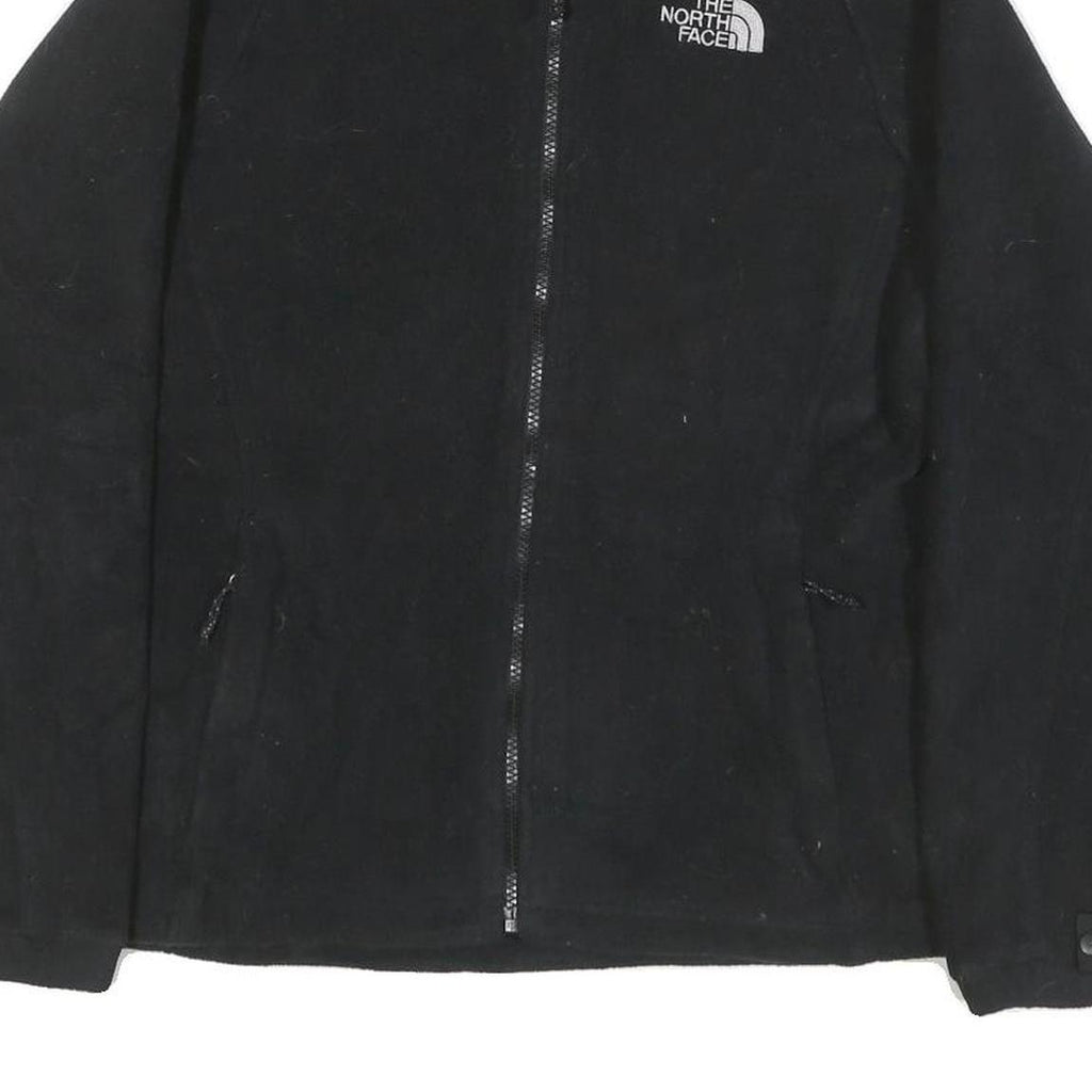 THE NORTH FACE Womens Black Jacket M Polyester Blend Zip Outdoor Casual Warm