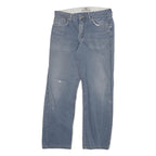 LEVI'S Mens Regular Fit Blue Denim Plain Jeans W30 L29 Classic Button Closure