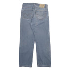 LEVI'S Mens Regular Fit Blue Denim Plain Jeans W30 L29 Classic Button Closure