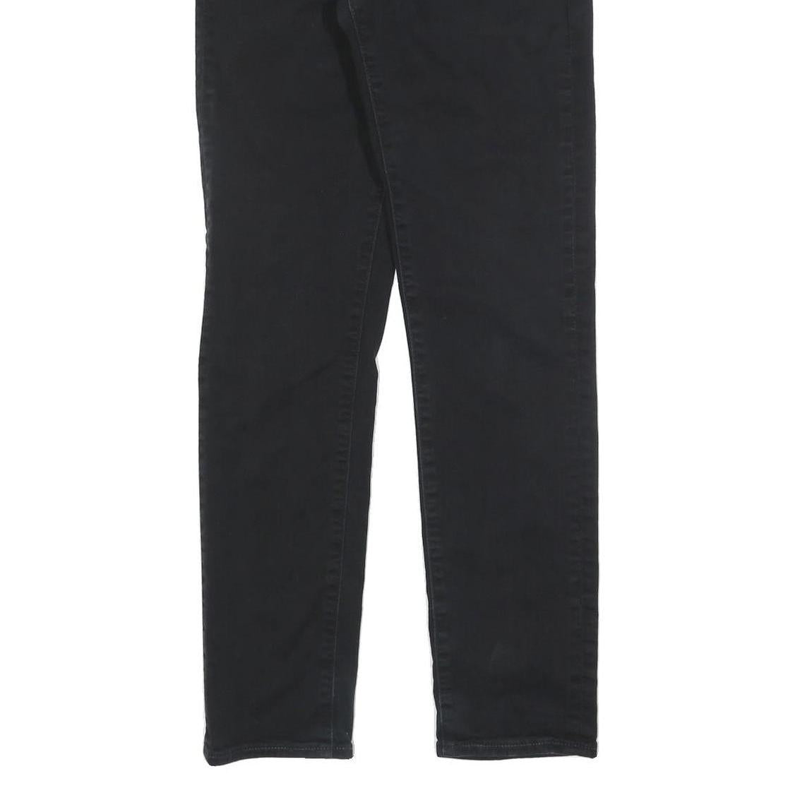 LEVI'S 511 Slim Mens Jeans Black Slim Skinny Denim W30 L32 Stretch Cotton Blend