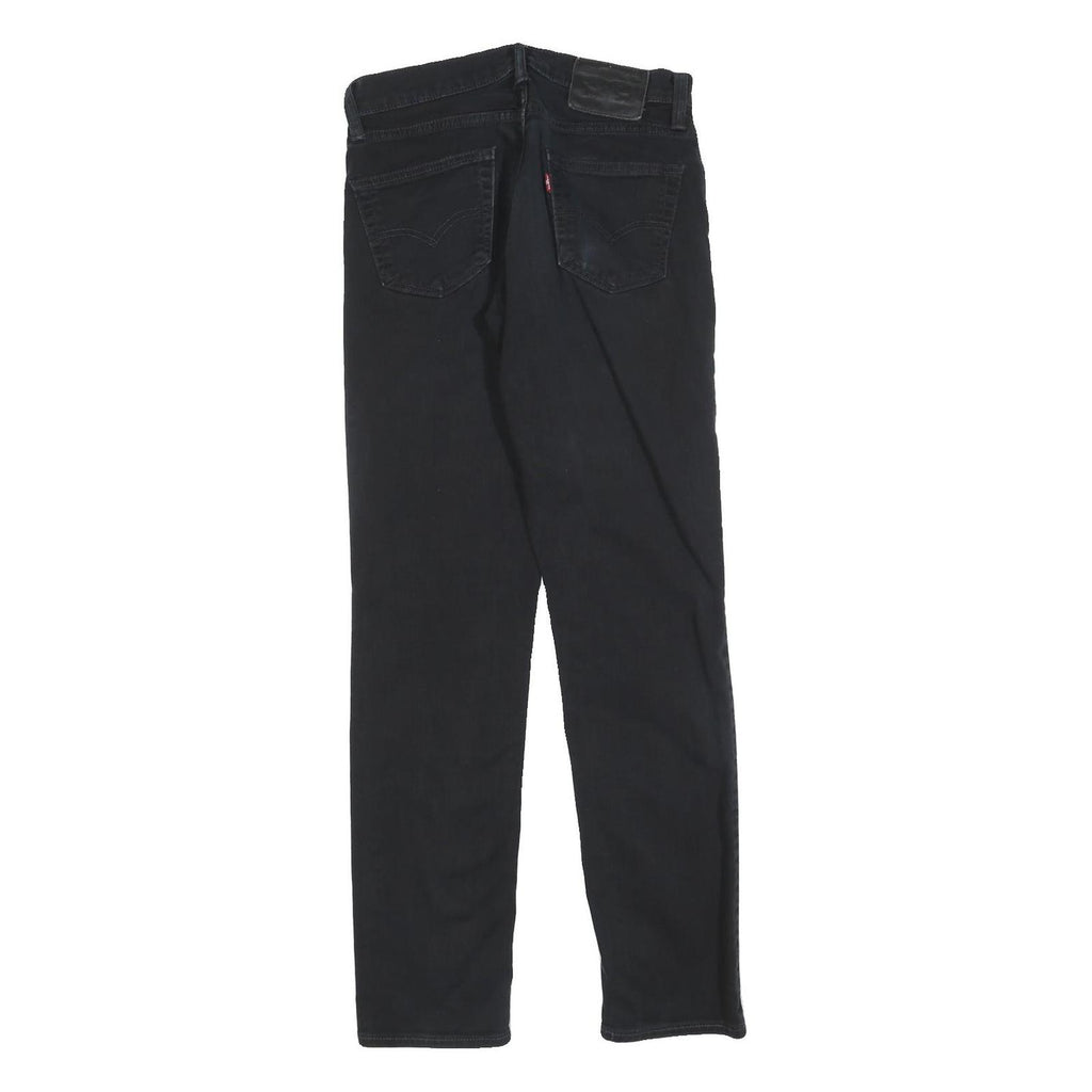 LEVI'S 511 Slim Mens Jeans Black Slim Skinny Denim W30 L32 Stretch Cotton Blend