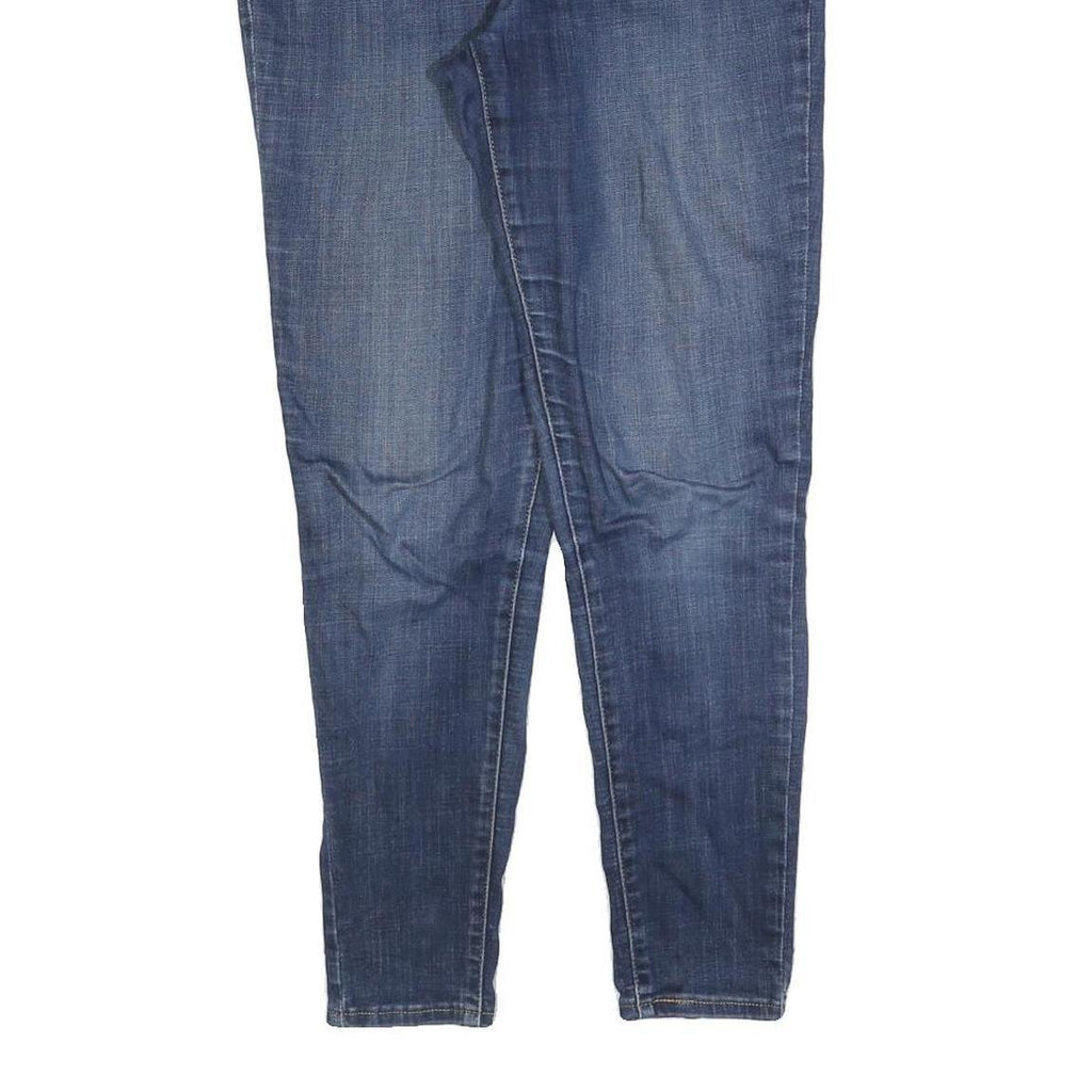 LEVI'S 710 Womens Slim Blue Denim Medium Wash Jeans W29 L28 Stretch Cotton Blend