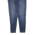 LEVI'S 710 Womens Slim Blue Denim Medium Wash Jeans W29 L28 Stretch Cotton Blend