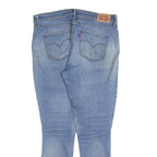 LEVI'S 311 Womens Jeans Blue Slim Skinny Denim Medium W34 L30 Stretch Zip