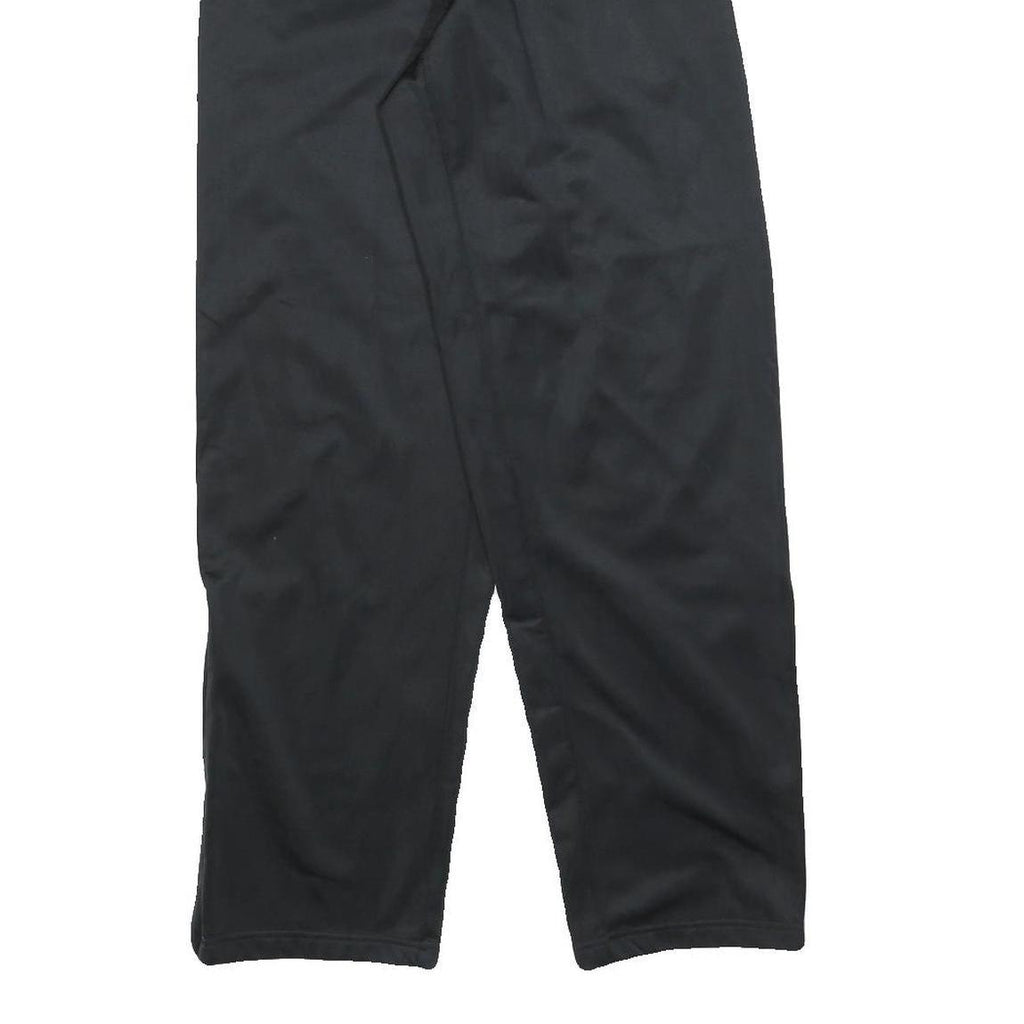 LOTTO Mens Joggers Black S W24 L30 Regular Tapered Polyester Blend Sportswear