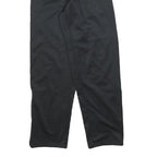 LOTTO Mens Joggers Black S W24 L30 Regular Tapered Polyester Blend Sportswear