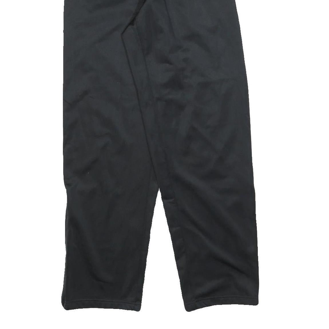 LOTTO Mens Joggers Black S W24 L30 Regular Tapered Polyester Blend Sportswear