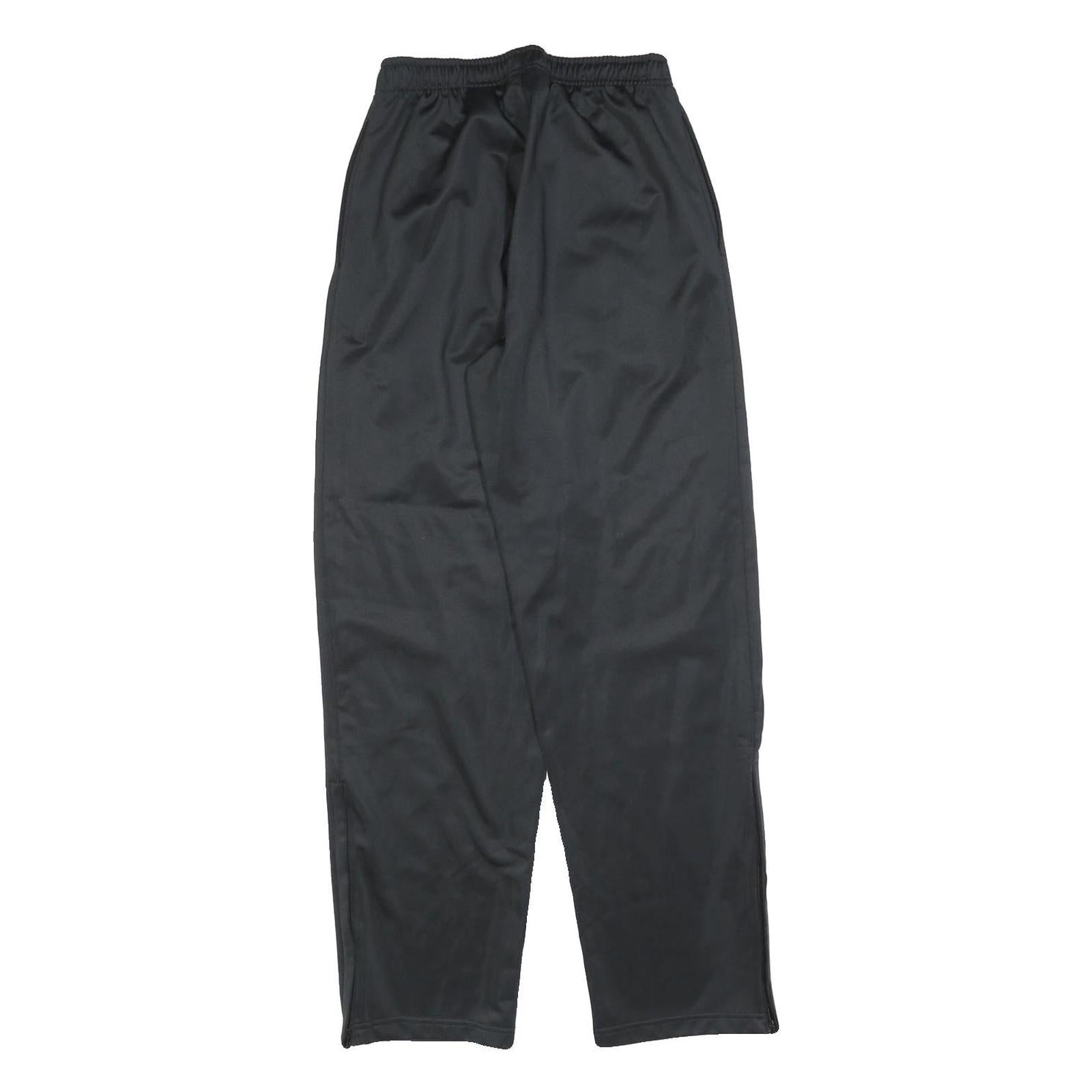 LOTTO Mens Joggers Black S W24 L30 Regular Tapered Polyester Blend Sportswear